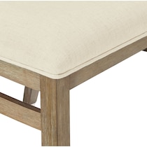 brooke harbor dining light brown dining chair   