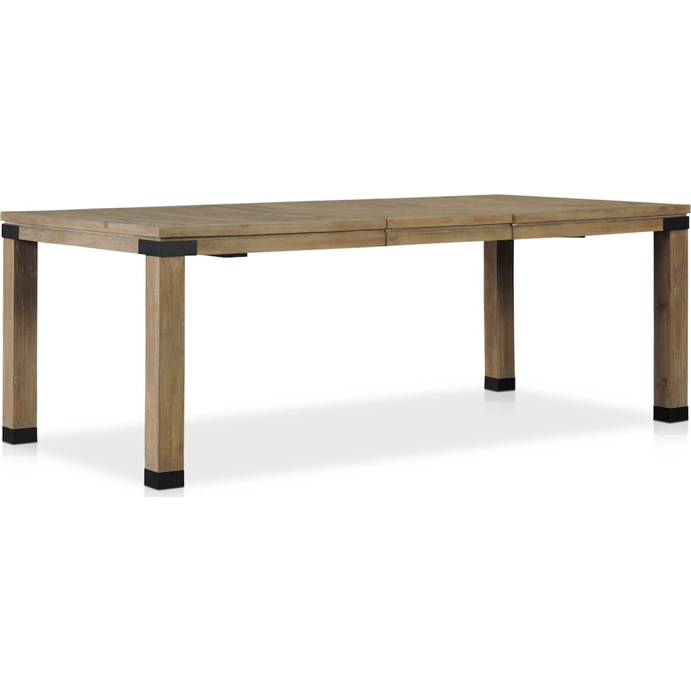 brooke harbor dining light brown dining table   