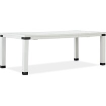 brooke harbor dining white dining table   