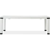brooke harbor dining white dining table   