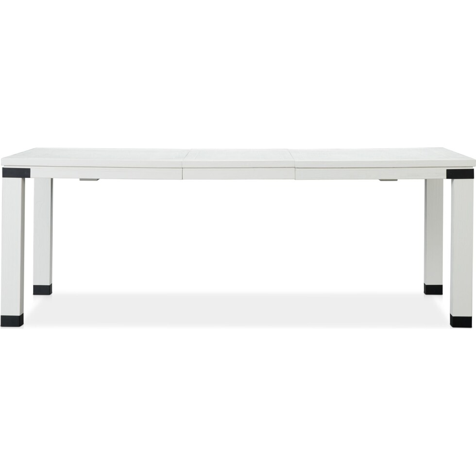 brooke harbor dining white dining table   