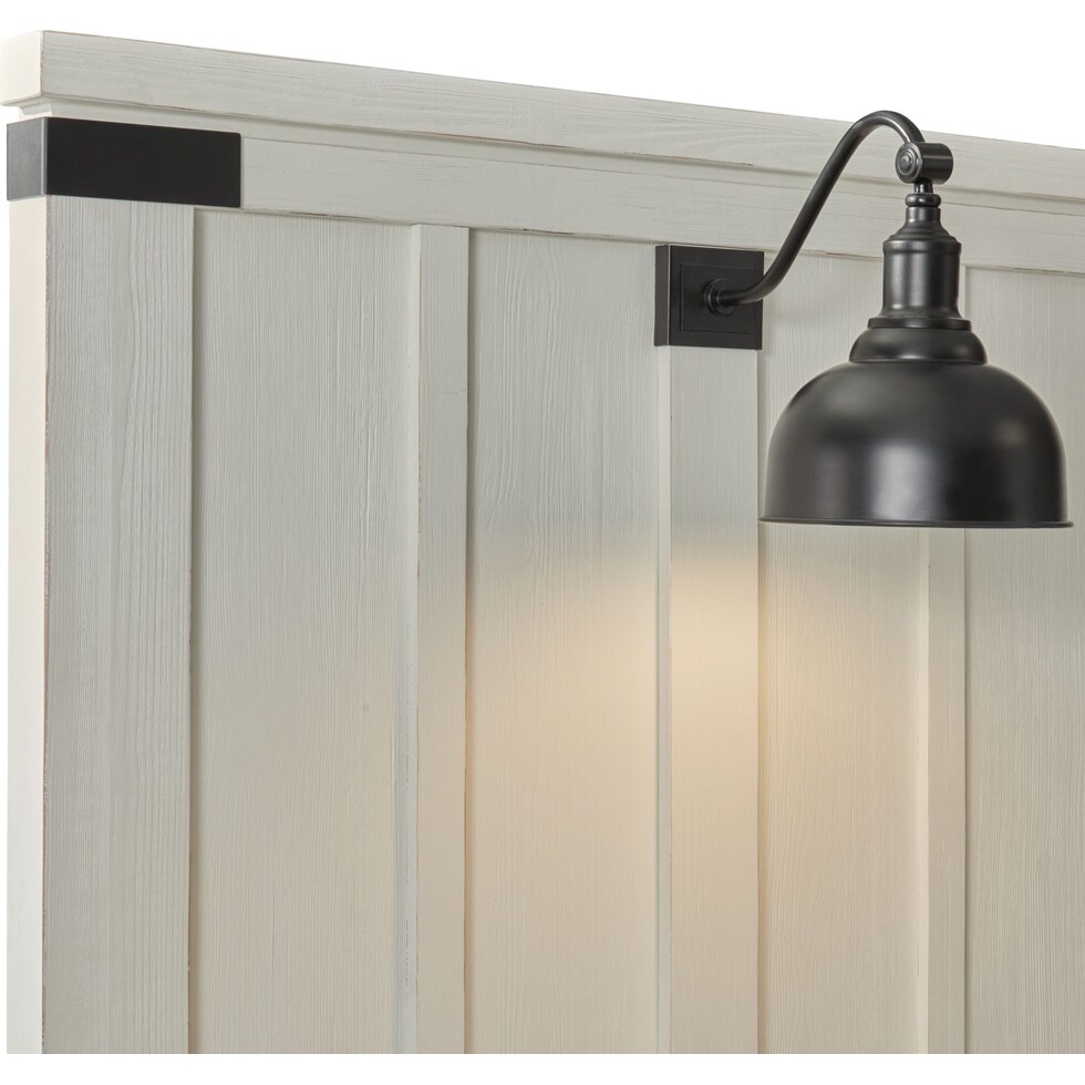 brooke harbor white  pc king storage bedroom   