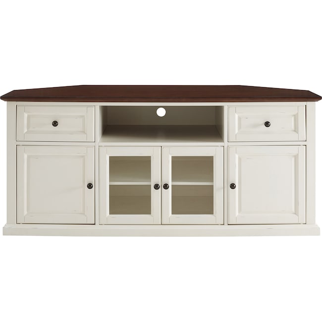 Accent and Occasional Furniture - Brooke Corner TV Stand