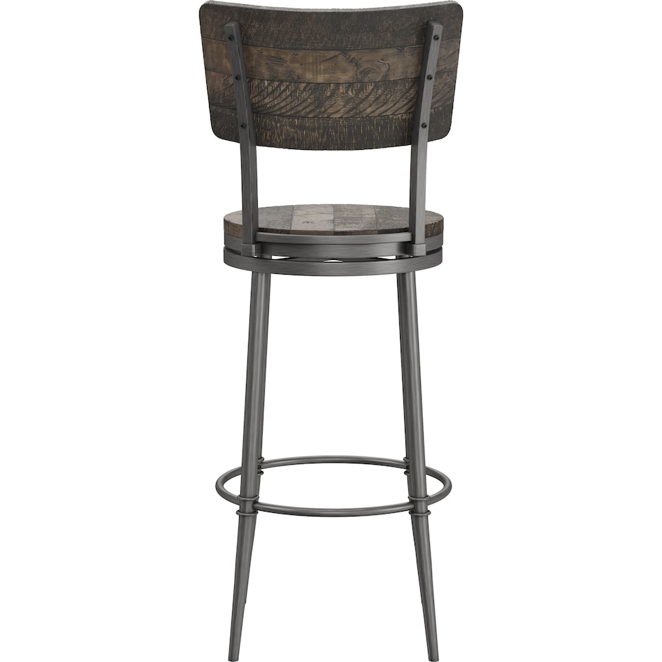 brookleigh gray bar stool   