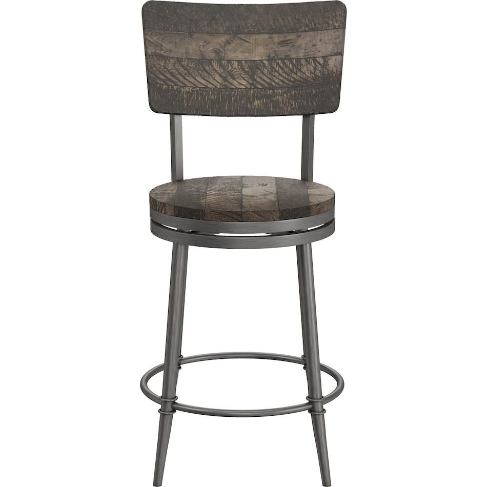 brookleigh gray counter height stool   