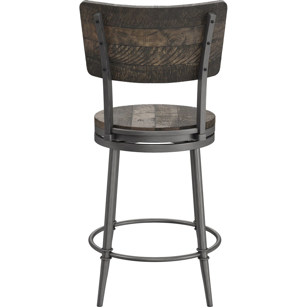 brookleigh gray counter height stool   