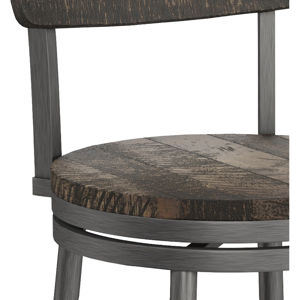 brookleigh gray counter height stool   