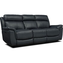 brooklyn blue power reclining sofa   