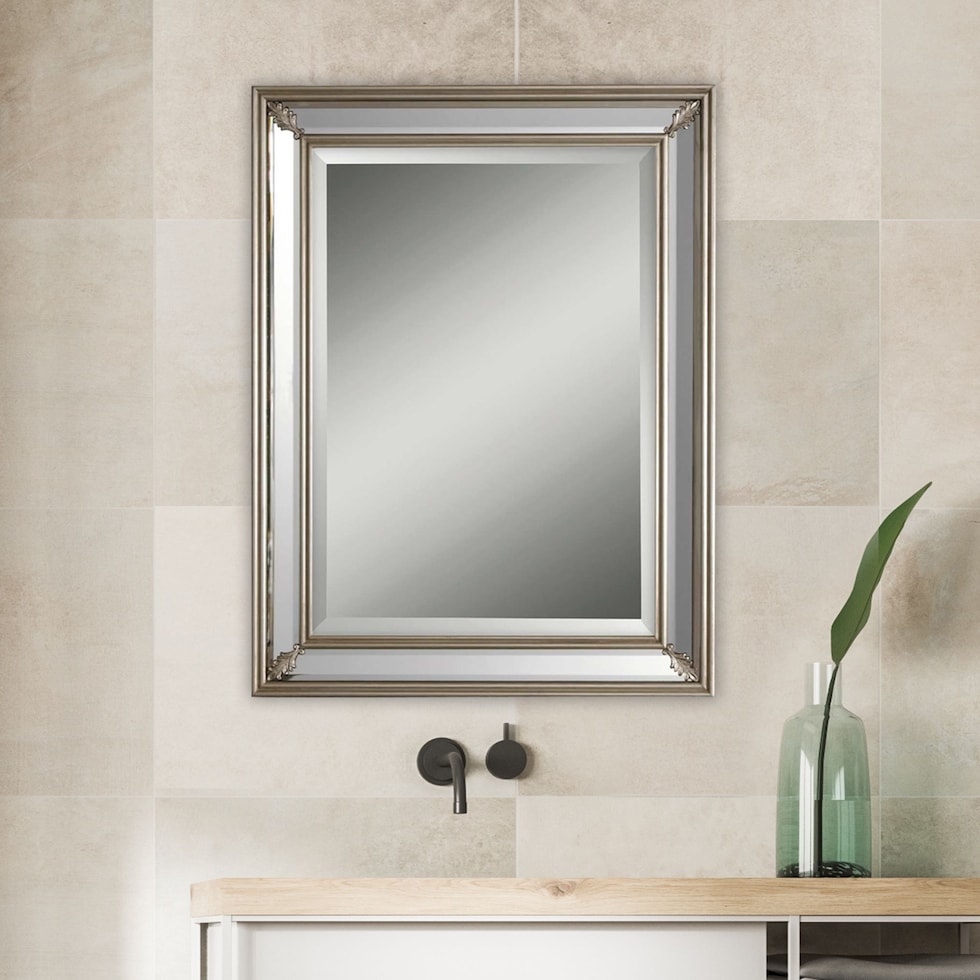 brotherton silver mirror   
