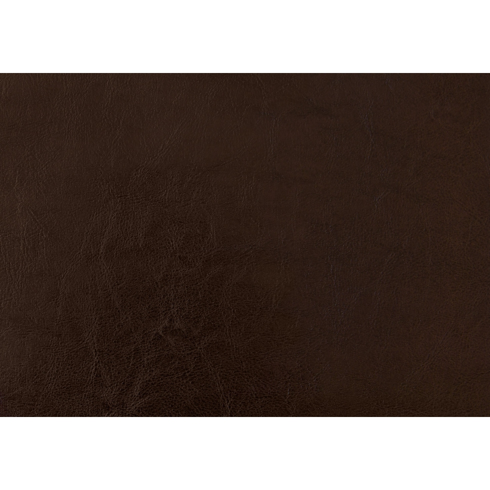 brown faux leather swatch  