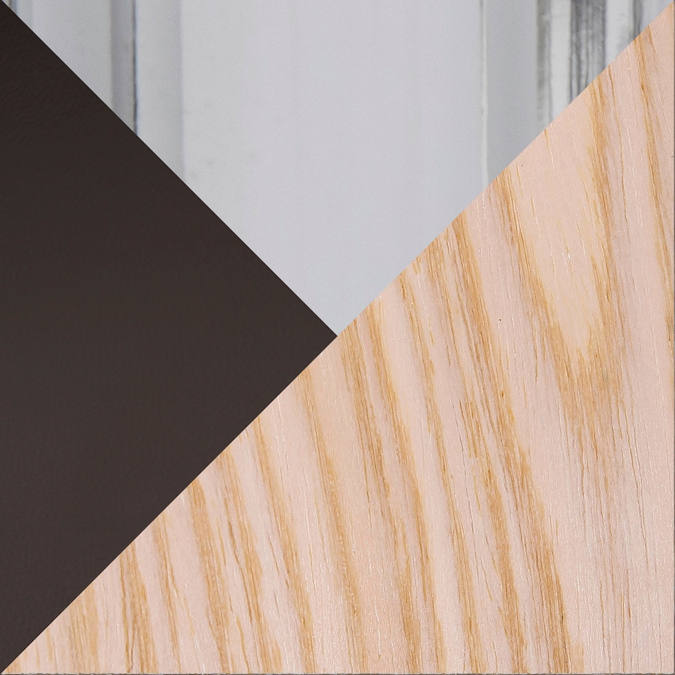 brown vegan leather natural swatch  