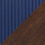 brown blue swatch  