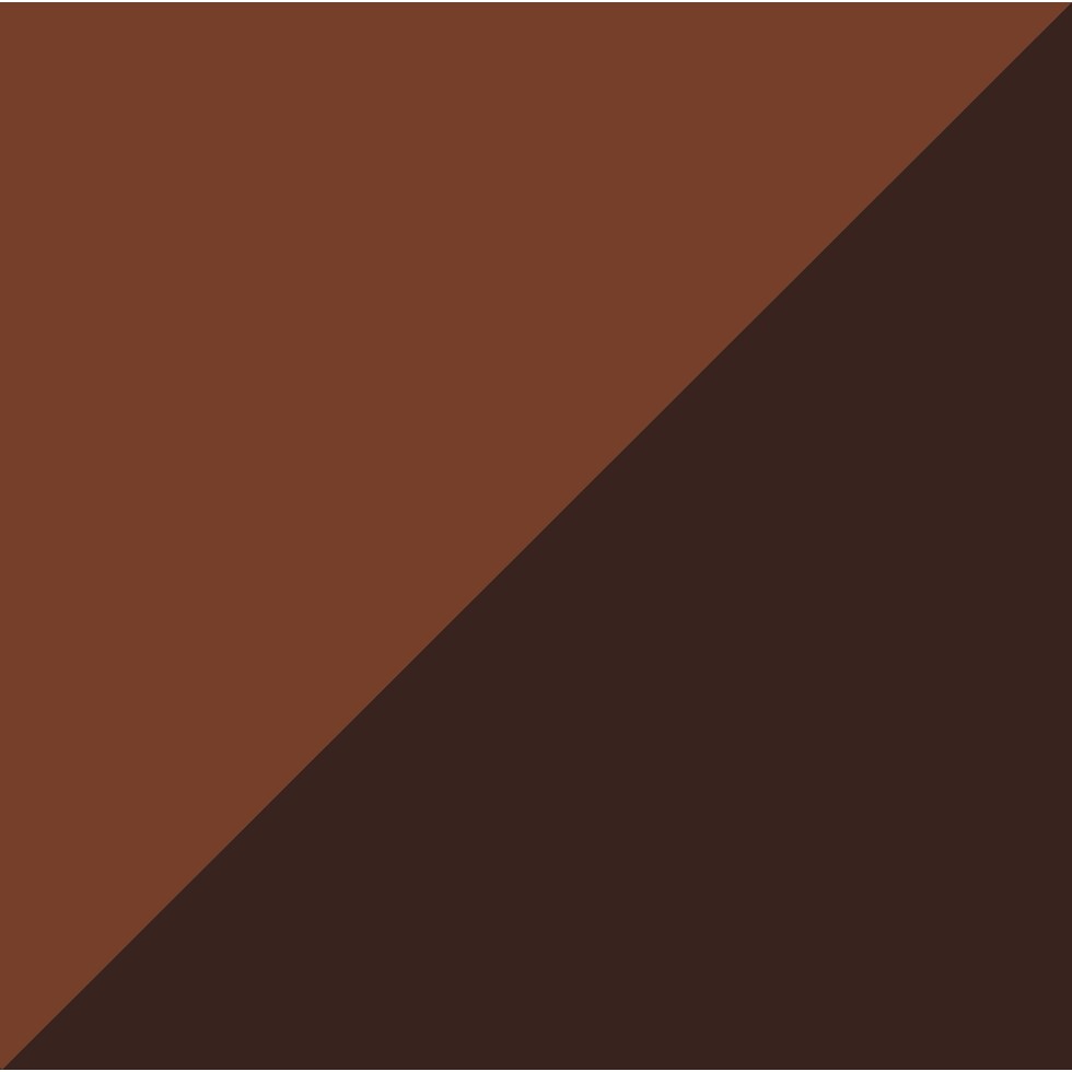 brown cognac swatch  
