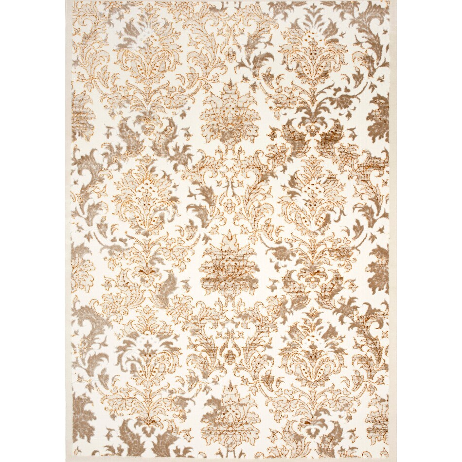 Hypericum Rug - Brown/White | Value City Furniture