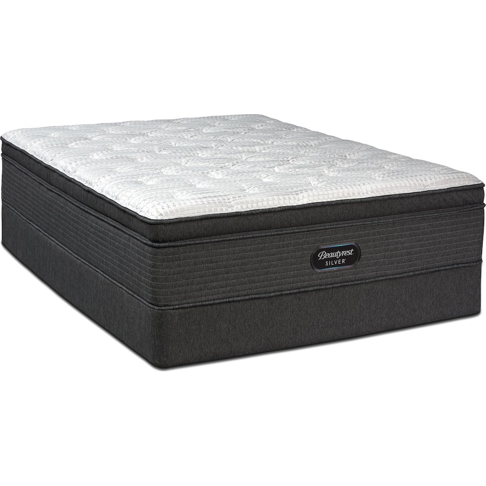 brs rest soft white queen mattress foundation set   