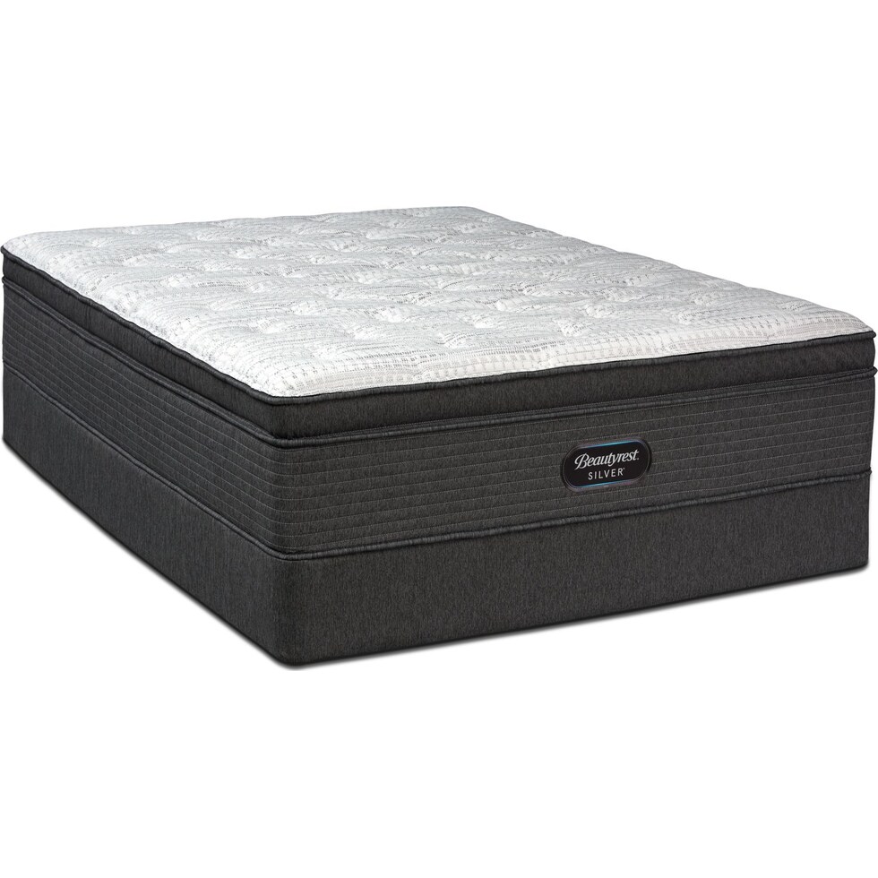 brs rest soft white twin xl mattress foundation set   