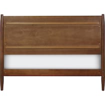 bruce dark brown king bed   