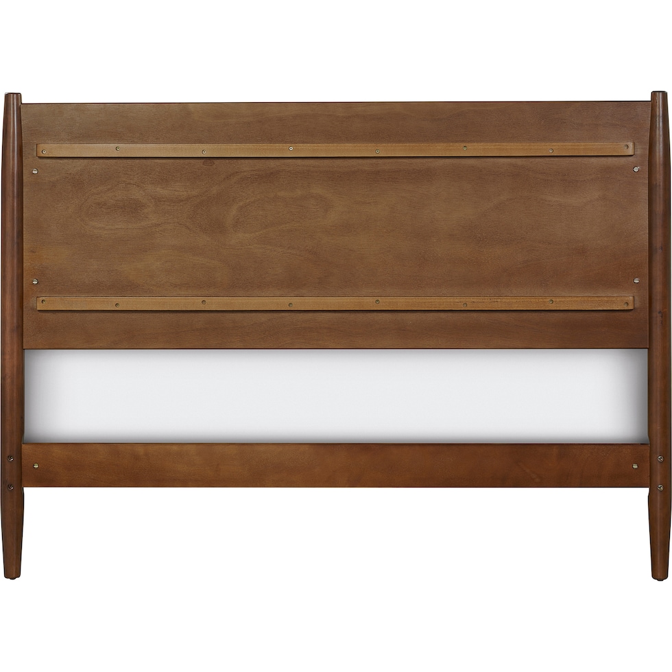 bruce dark brown king bed   