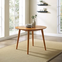 bruce light brown dining table   