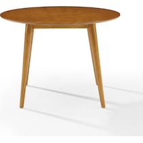 bruce light brown dining table   