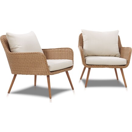 Bruce Set of 2 Outdoor Chairs