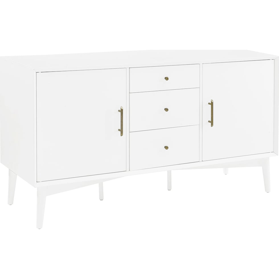 bruce white sideboard   