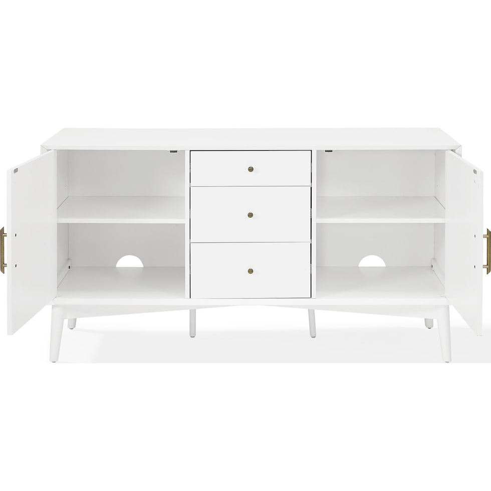 bruce white sideboard   