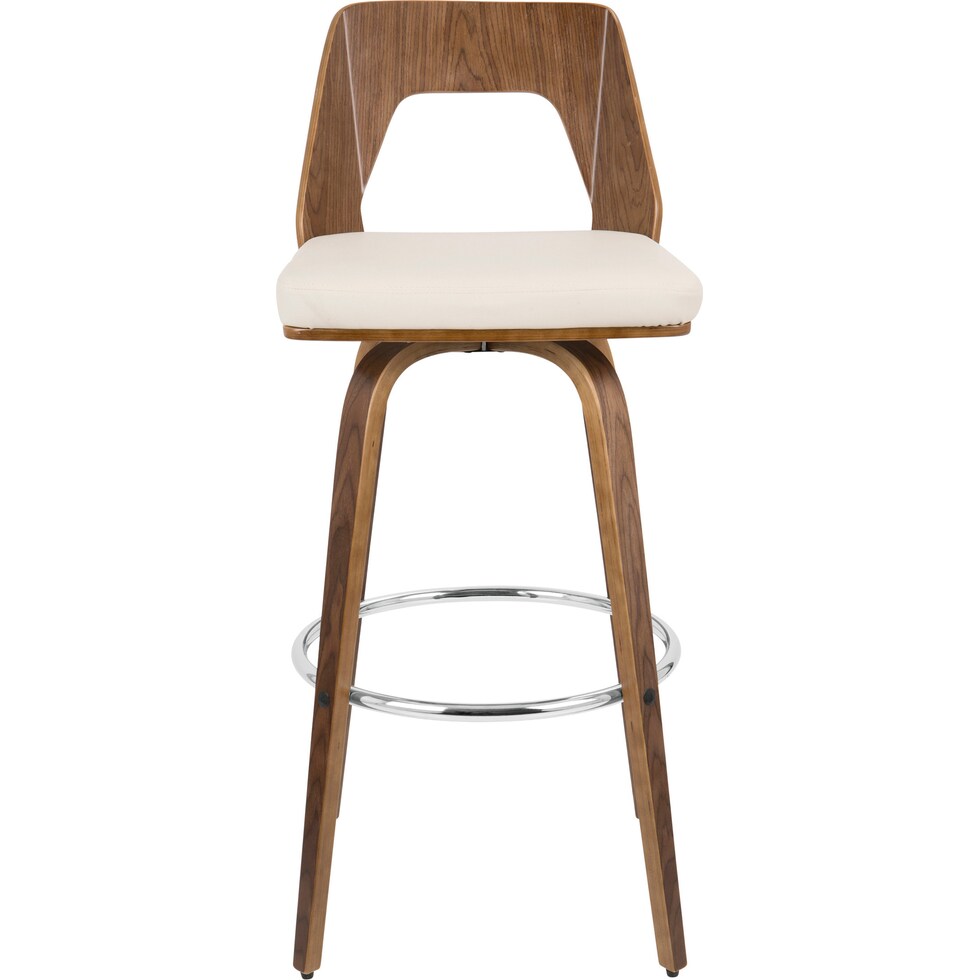 bruges white bar stool   