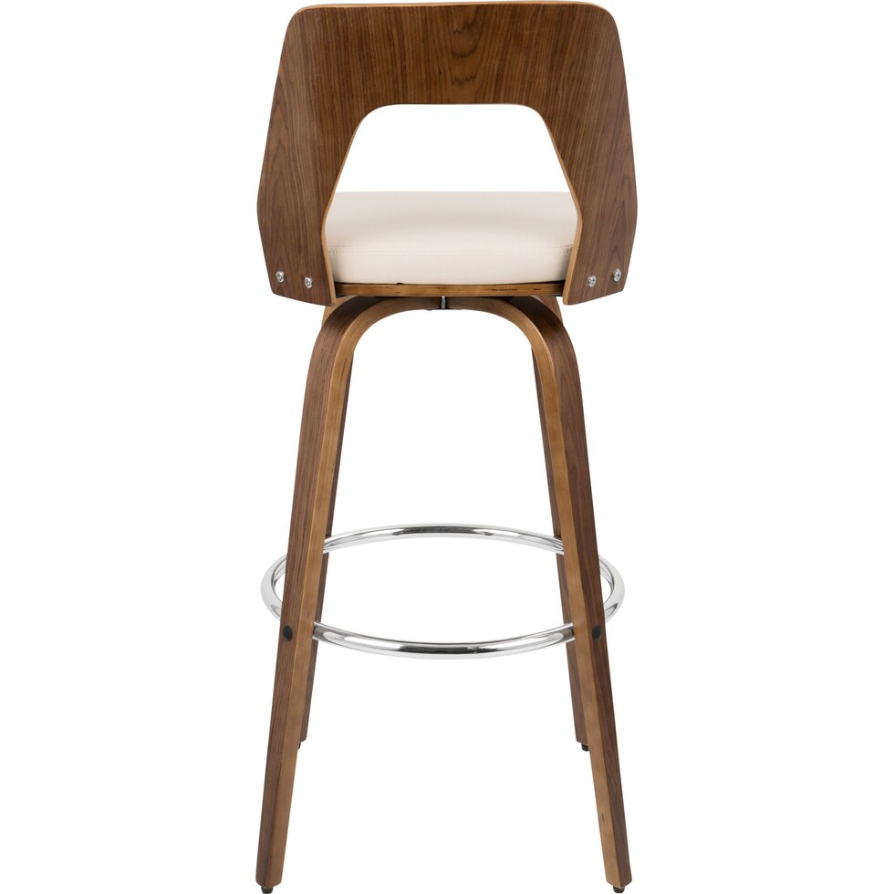 bruges white bar stool   