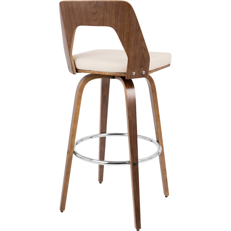 bruges white bar stool   