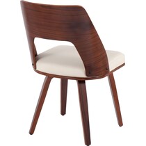 bruges white dining chair   