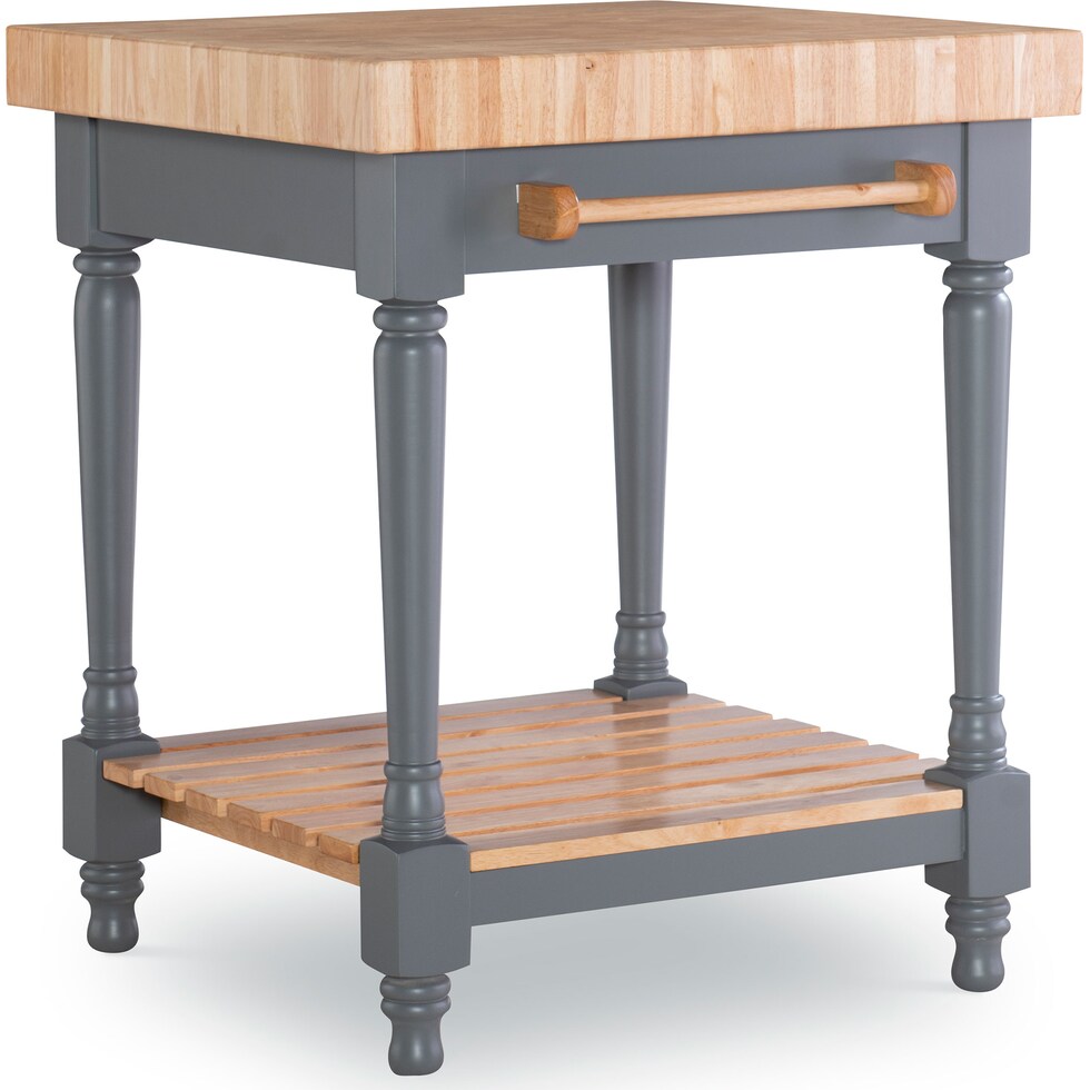 brunswick gray kitchen island   