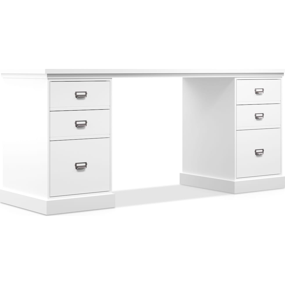 brynn light brown desk   