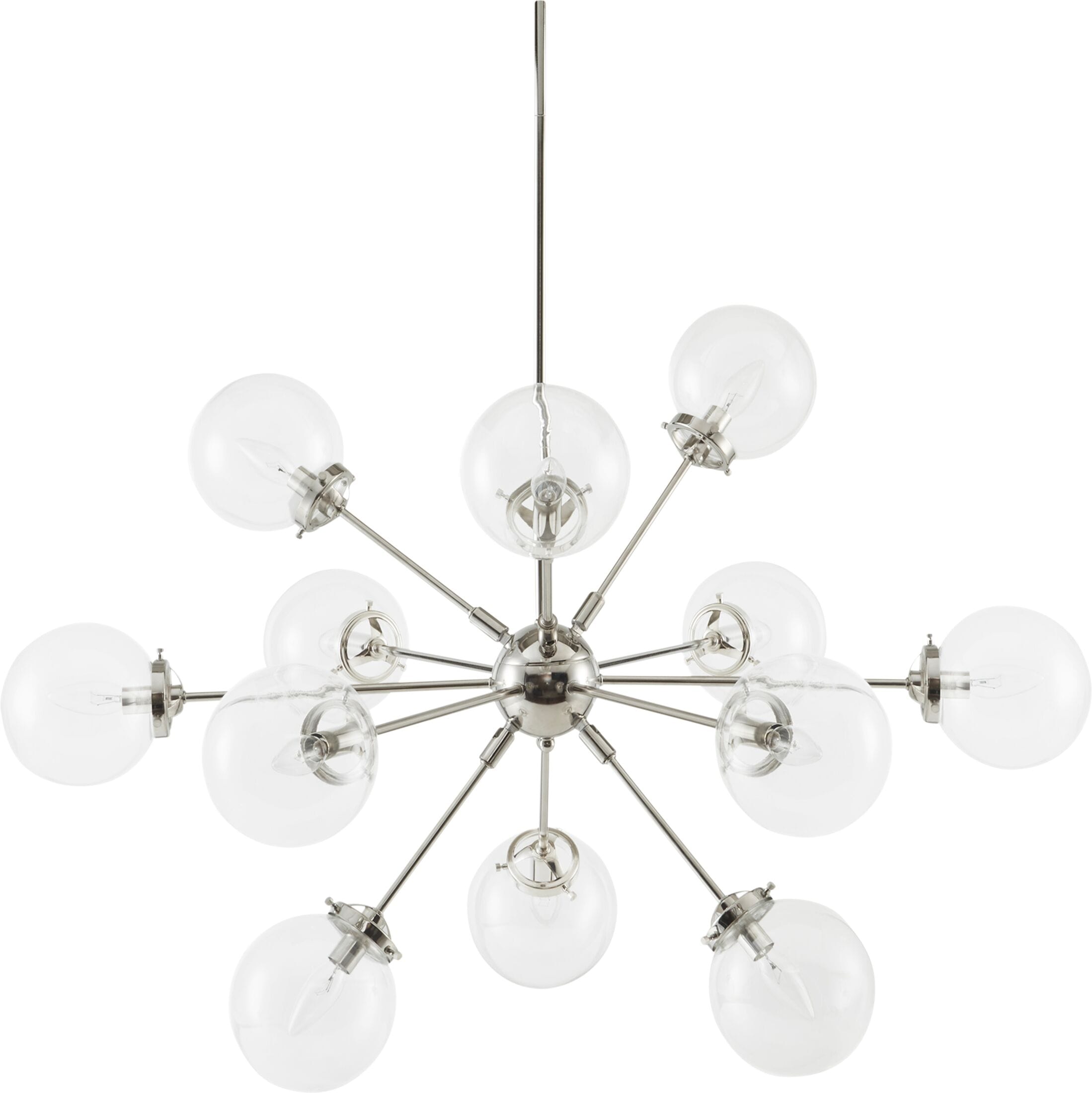 Chandelier Novelbright 新品未開封 Nobel 18-Light Chandelier – Aged Brass - Cyan Design
