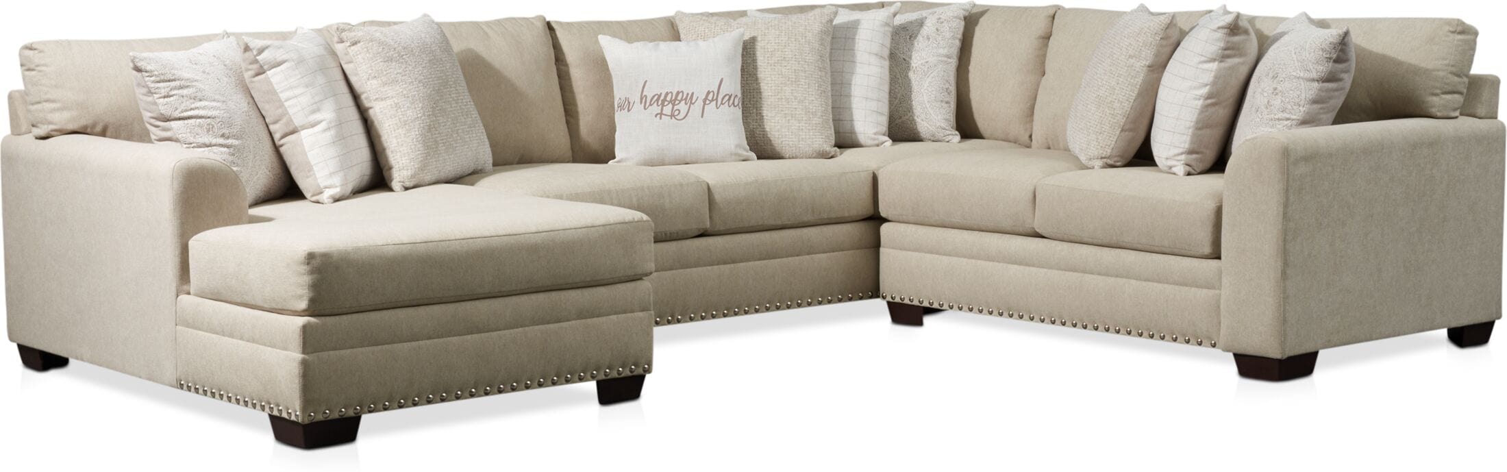 Bungalow 4-Piece Sectional