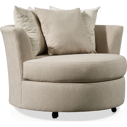 Bungalow Accent Swivel Chair