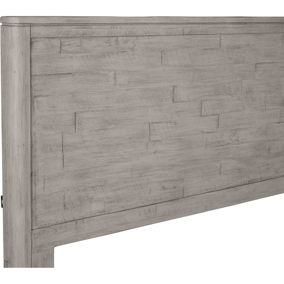 burbank bedroom gray  pc queen bedroom   