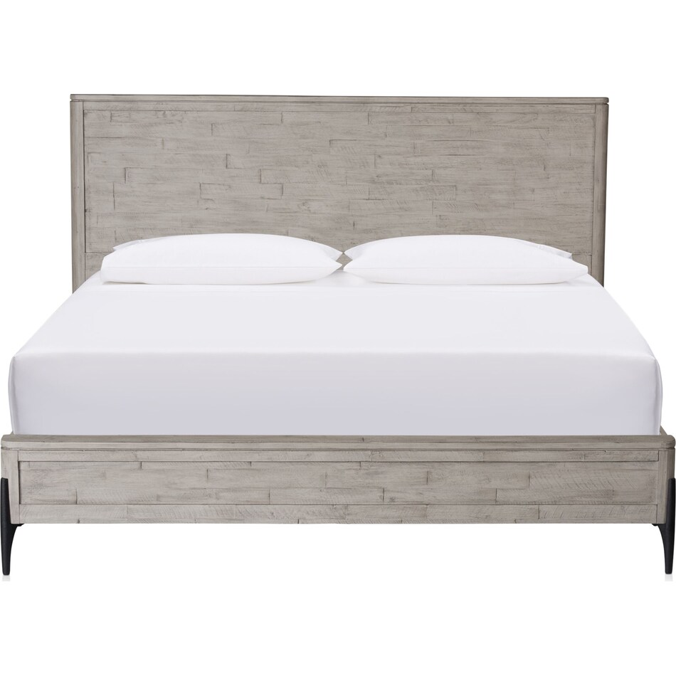 burbank bedroom gray  pc queen bedroom   