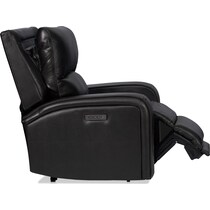 burke black  pc power reclining living room   