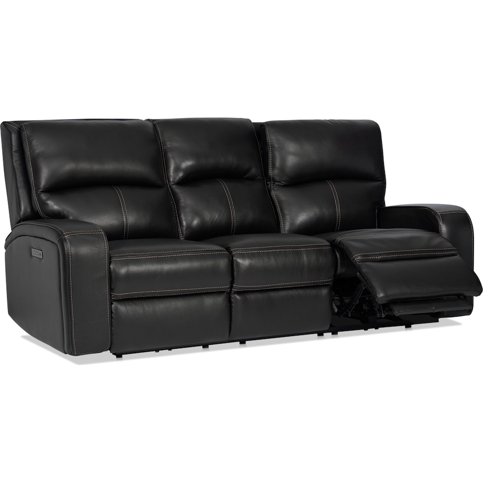 burke black sofa   