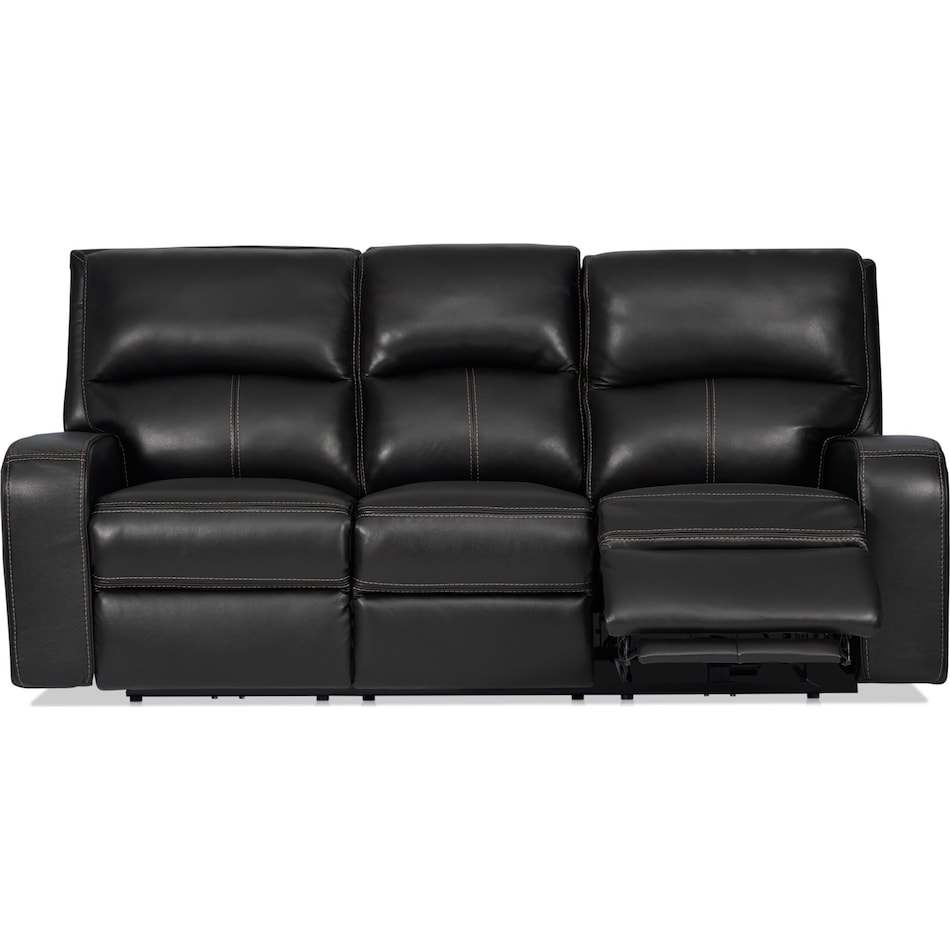 burke black sofa   