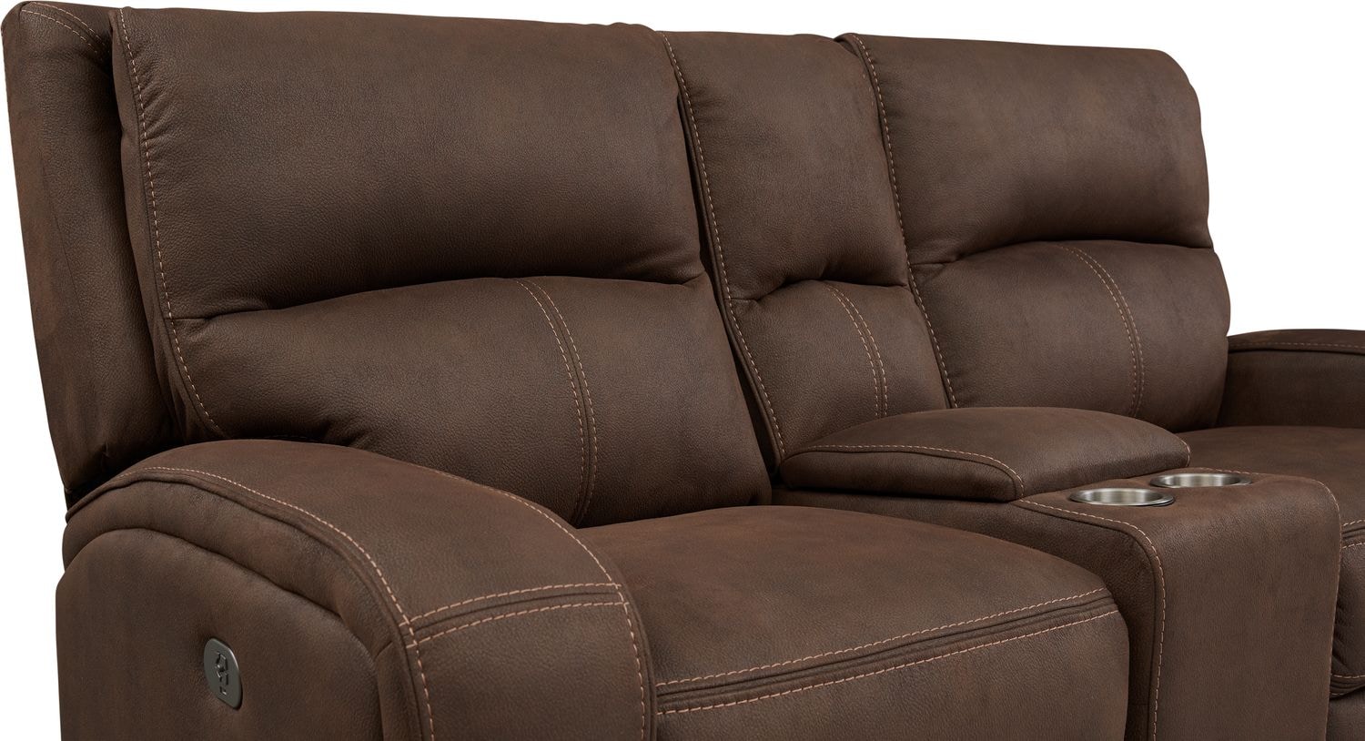 『週末値下げ』 カーズ Father Burke & Mrs. The King Burke Dual-Power Reclining Sofa | Value City Furniture