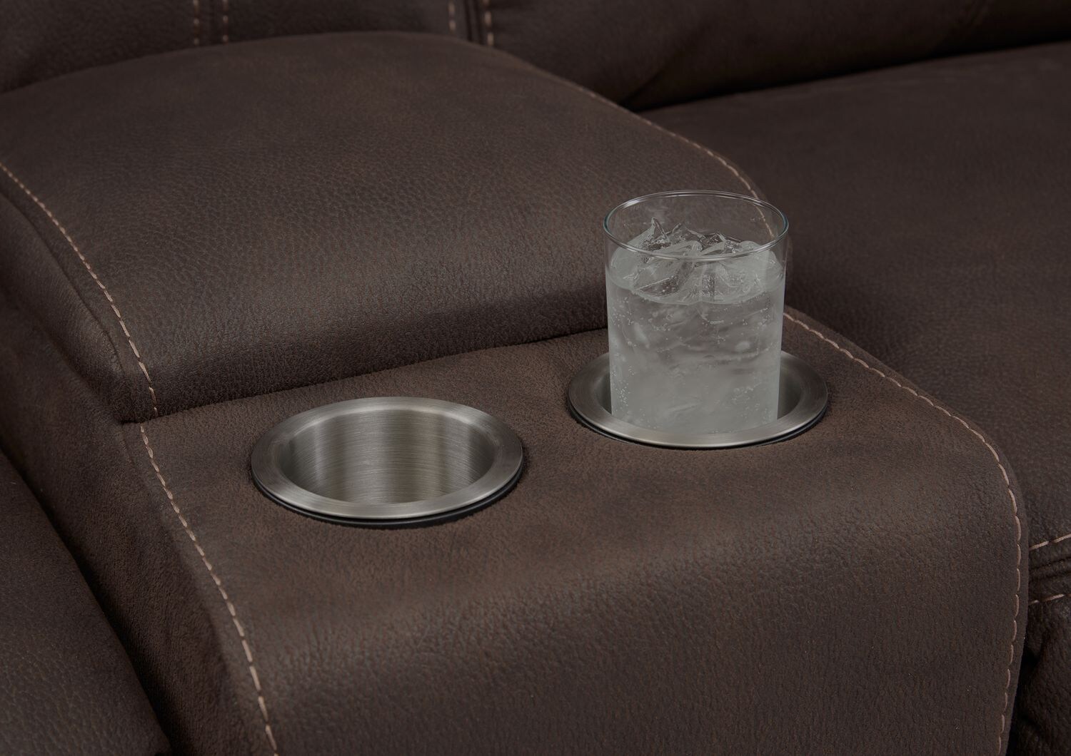 Burke Dual-Power Reclining Sofa and Loveseat | Value City