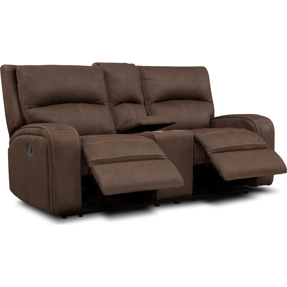 burke dark brown  pc living room   