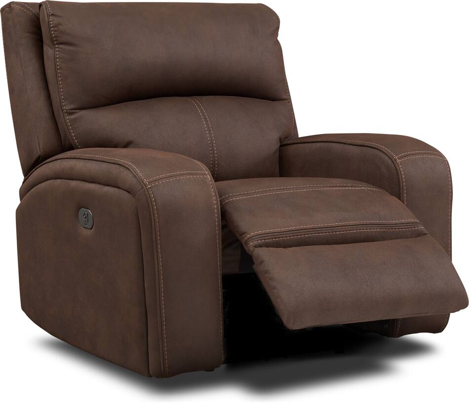 Burke DualPower Reclining Sofa, Loveseat and Recliner Value City