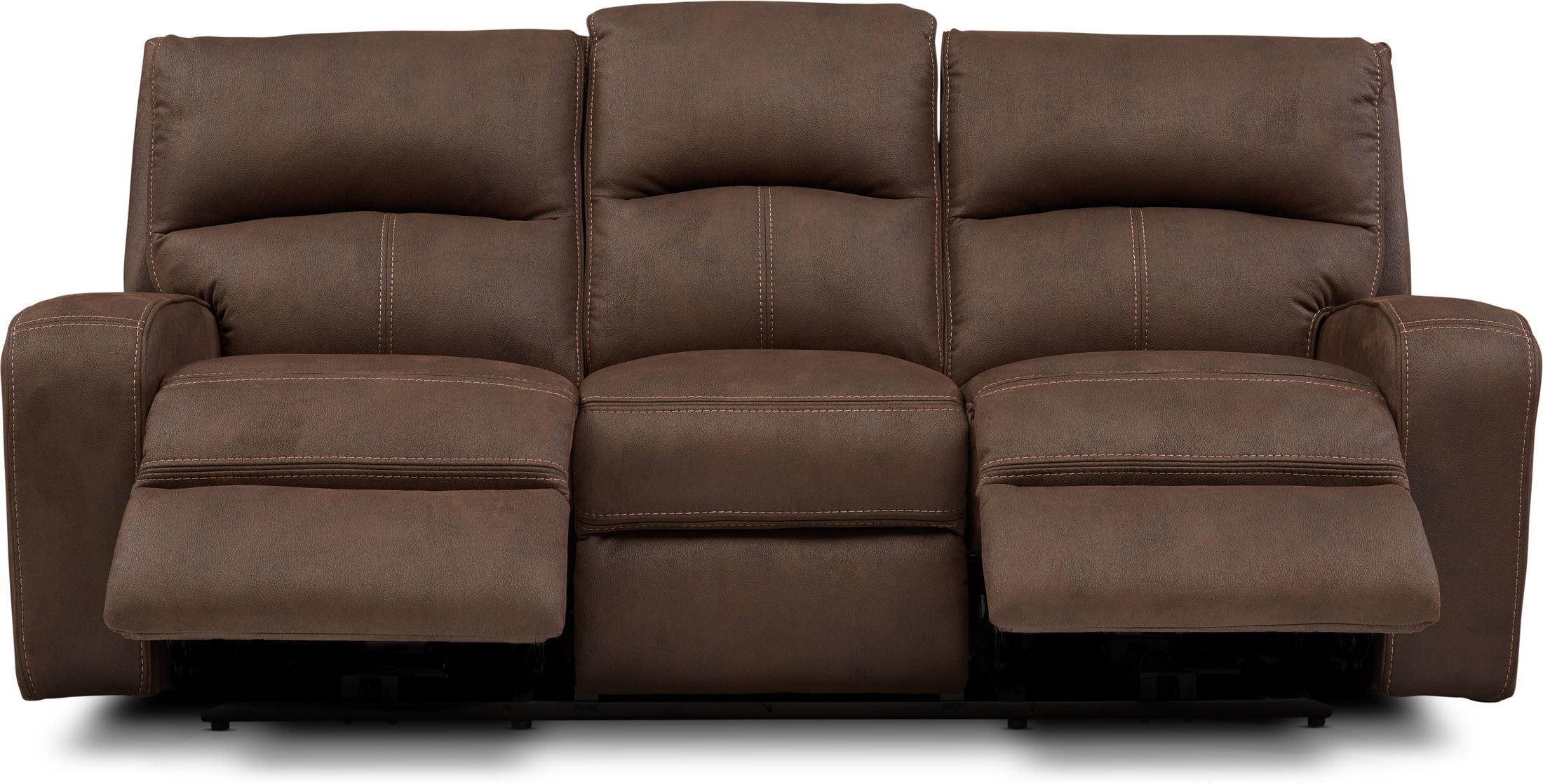 『週末値下げ』 カーズ Father Burke & Mrs. The King Burke Dual-Power Reclining Sofa | Value City Furniture
