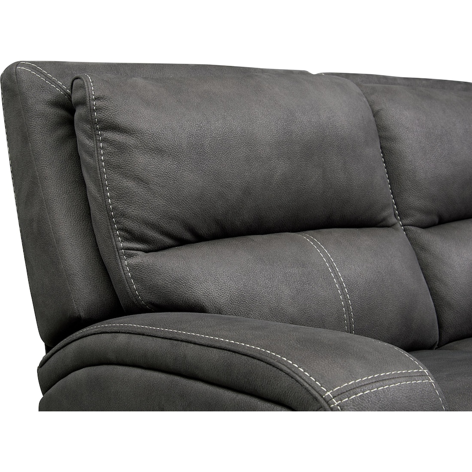 burke gray loveseat   