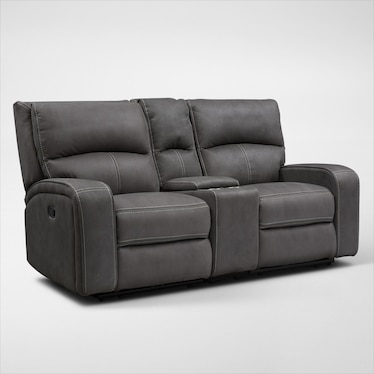 Burke Manual Reclining Loveseat