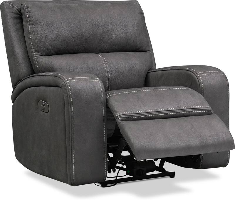 Burke DualPower Recliner Value City Furniture