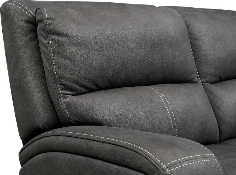 Burke DualPower Reclining Loveseat Value City Furniture